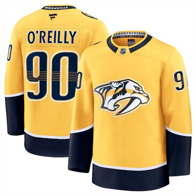 Men's Nashville Predators #90 Ryan O'Reilly Gold 2024-25 Home Stitched Hockey Jersey Dzhi,We sell and wholesale Men's Nashville Predators #90 Ryan O'Reilly Gold 2024-25 Home Stitched Hockey Jersey Dzhi on line form chian!